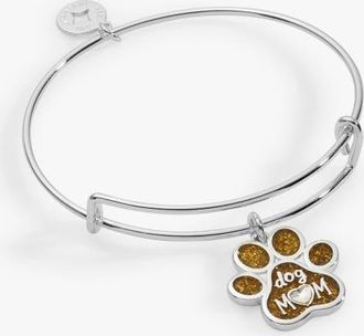 Alex and Ani Dog Mom Charm Bangle in Silver at Nordstrom