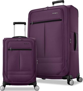 Samsonite Element 2 Piece Soft Sided Luggage/ in Purple at Nordstrom