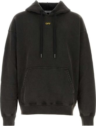 Off-white Fallen Angel Skate Hoodie - Heren - Hoodies - Zwart - S - Hoodies & sweatvesten