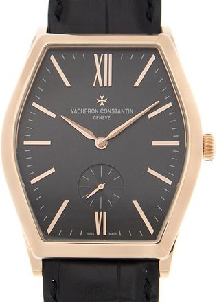 Vacheron Constantin Malte Grey Dial 18K Rose Gold Mens Watch 82230-000R-9716
