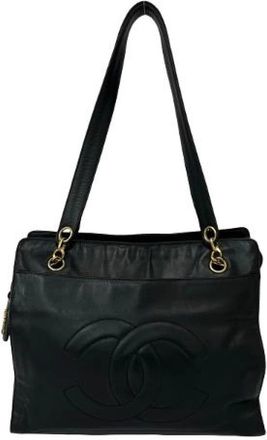 Chanel Borsa a spalla Pre-owned in pelle di agnello - - Pre-owned - Donna - Nero - ONE SIZE