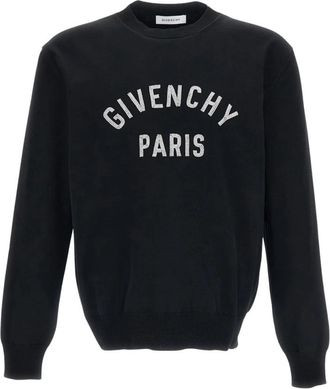 Givenchy Crewneck Pullover - Heren - Sweatshirts - Zwart - M - Katoen - Hoodies & sweatvesten