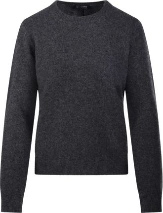 Max Mara Voliera Sweater - Dames - Ronde hals truien - Grijs - S - Truien & Vesten