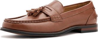 Tommy Hilfiger Sosmo Mens Flat Shoes Medium Brown : 11.5 D - Medium, Faux Leather/Leather