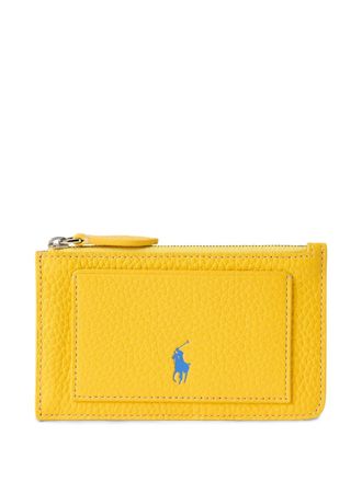 Polo Ralph Lauren Portafoglio con logo Polo Pony - Giallo