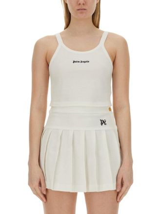 Palm Angels Tank Top With Logo