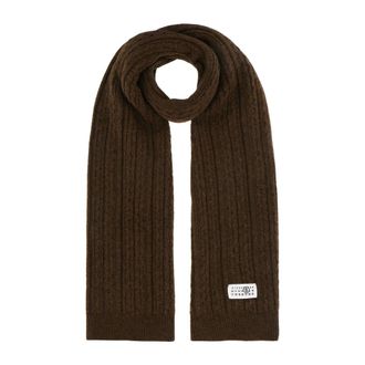 Maison Margiela Cable Knit Scarf