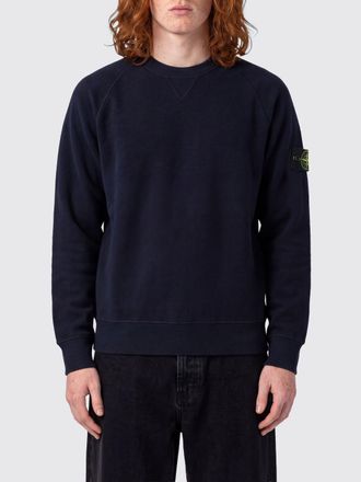Stone Island Maglia girocollo in misto lana con logo Compass