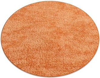RugsX Rugsx - Carpet round serenade orange orange round 150 cm