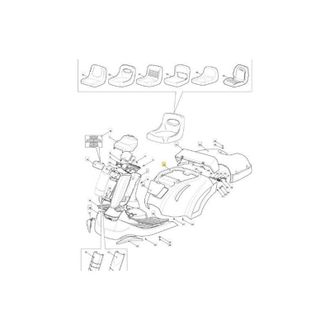 STIGA Sports Tapa Rueda F 72 Hy Blanco R9003 Original Stiga - 384110169/1