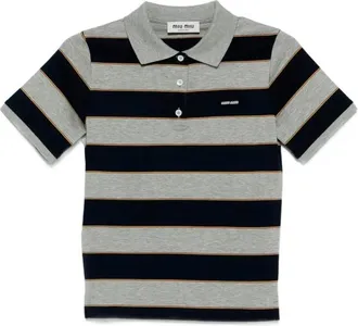 Miu Miu Polo Neck T-Shirt