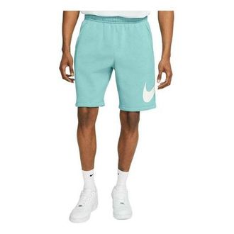 Nike Mens Nike Logo Drawstring Athleisure Casual Sports Shorts Blue BV2721-382