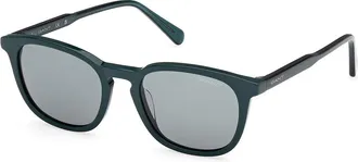 GANT GA00017 96N Mens Sunglasses Green Size 51