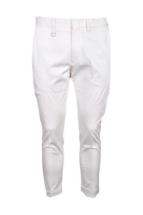 Golden Craft 1957 White Stretch Cotton Pants