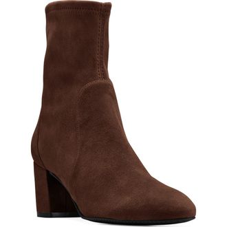 Stuart Weitzman Yulianna Suede Boot in Walnut at Nordstrom Rack, Size 6