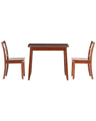 Linon Ashley 3Pc Folding Table Set