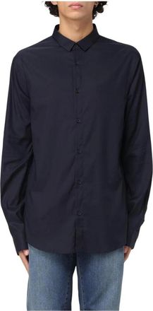 A|X Armani Exchange Hombre, Camisas, Azul, Talla: L