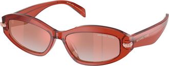 Michael Kors MK2260D WILMINGTON Asian Fit 40356F Womens Sunglasses Pink Size 54