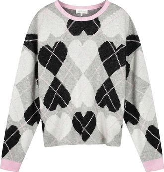 Fab By Fabienne Chapot Fabienne Chapot, Truien & Vesten, Dames, Grijs, XL, Katoen, Jamie Pullover