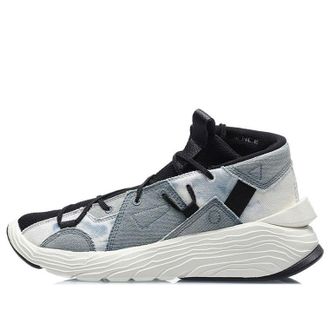 Li-Ning Kung Fu Winterized Sports Shoes Blue Black AGBQ073-4