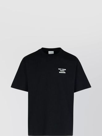 Dr&ocirc;le de Monsieur ribbed regular-fit t-shirt