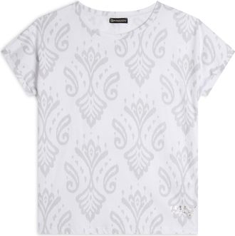 Freddy T-shirt floreale in jersey con maniche a kimono