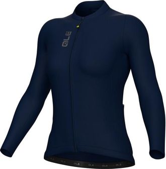 Al&eacute; Pragma Color Block L/S Jersey Velotrikot f&uuml;r Damen | blau