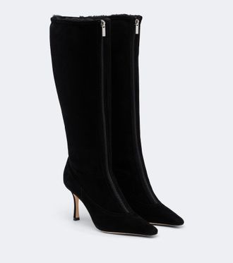 Jimmy Choo London Stivali Jozi in suede