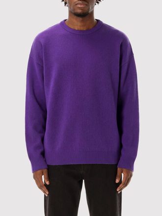 Balenciaga Crewneck Wool Sweater with Dropped Shoulders and Regular Fit