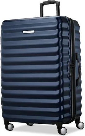 Samsonite Element Hardside Expandable 28 Large Checked Spinner Luggage in Navy at Nordstrom