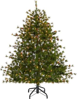Nearly Natural 5Ft. Colorado Mountain Pine Artificial Christmas Tree