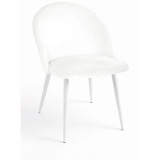 Regalos Miguel Packs Sillas Comedor - Pack 4 Sillas White Vint Terciopelo - Blanco