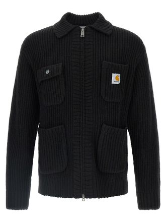 Carhartt Work in Progress Chore Knit Jacket Sweaters And Cardigans Black