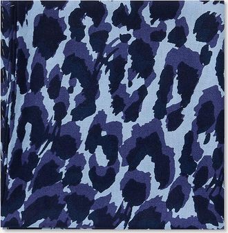 Friendly Hunting Seidentwill-Halstuch mit Gepardenflecken Midicube