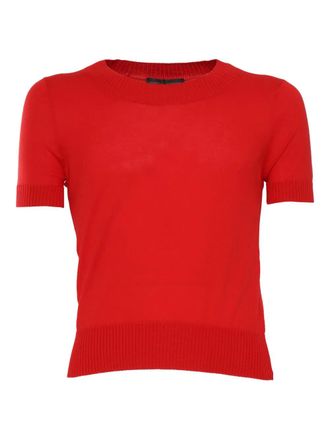 FILIPPO DE LAURENTIIS short-sleeves top - Red
