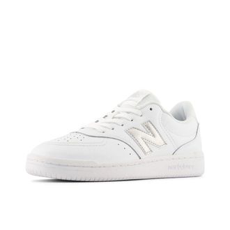 New Balance Womens BBW80 V1 Sneaker, White/Metallic Silver, 9 UK
