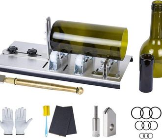 OEM Kit Cortador De Botellas De Vidrio Para Botellas, Copas De Vino, Cortador De Botellas, Kit De Corte De Botellas, Cortador De Vidrio Diy Para Cortar Bo