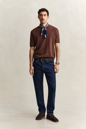 GANT Men Regular Fit Clean Wash Jeans (29/32) MID BLUE