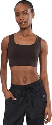 Free People Movement Win Win Bra Womens Workout Chocolate : LG (Womens 12-14), Cotton/Elastane