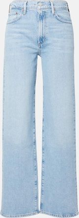 A Gold E Jeans Harper a gamba larga e vita alta