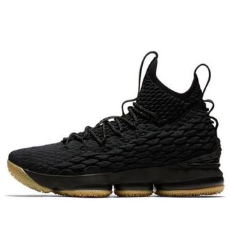 Nike LeBron 15 Black Gum 897648-001