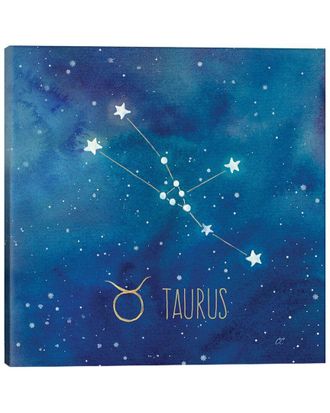 iCanvas Icanvas Star Sign Taurus By Cynthia Coulter Wall Art