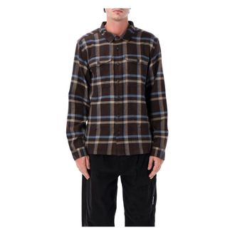 Patagonia Heren, Sport, Bruin, Maat: M Flanel