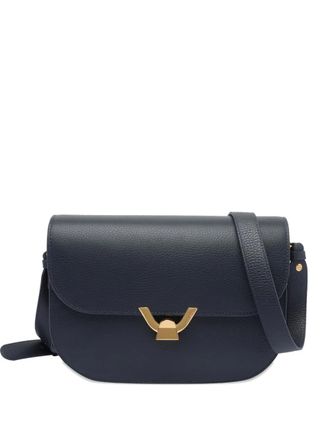 Coccinelle Leren schoudertas - Blauw