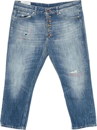 Dondup Cropped Jeans - Dames - Cropped Jeans - Blauw - W31 - Denim - Jeans