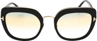 Tom Ford Virginia FT0945 01B Black Sunglass
