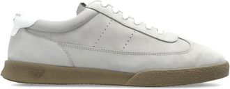 Emporio Armani Su&egrave;de sportschoenen - Dames - Sneakers - Grijs - 39 EU - Su&egrave;de - Schoenen