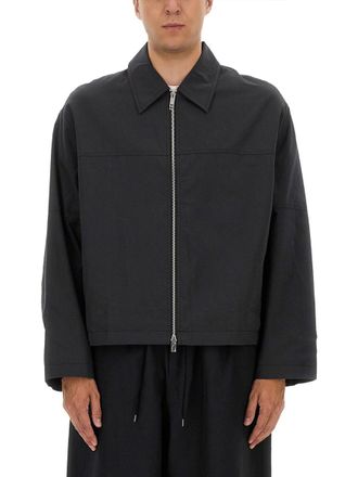 STUDIO NICHOLSON Harrington Jacket With Zipper