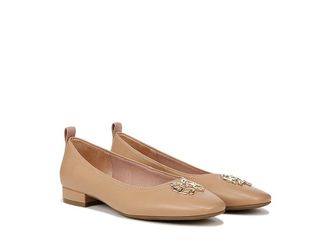 Life Stride Cameo 2 Ballet Flats Womens Flat Shoes Camel Tan : 7.5 W (C), Leather
