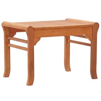 vidaXL Banco De Jard&iacute;n Madera Maciza De Eucalipto 64 Cm Vidaxl
